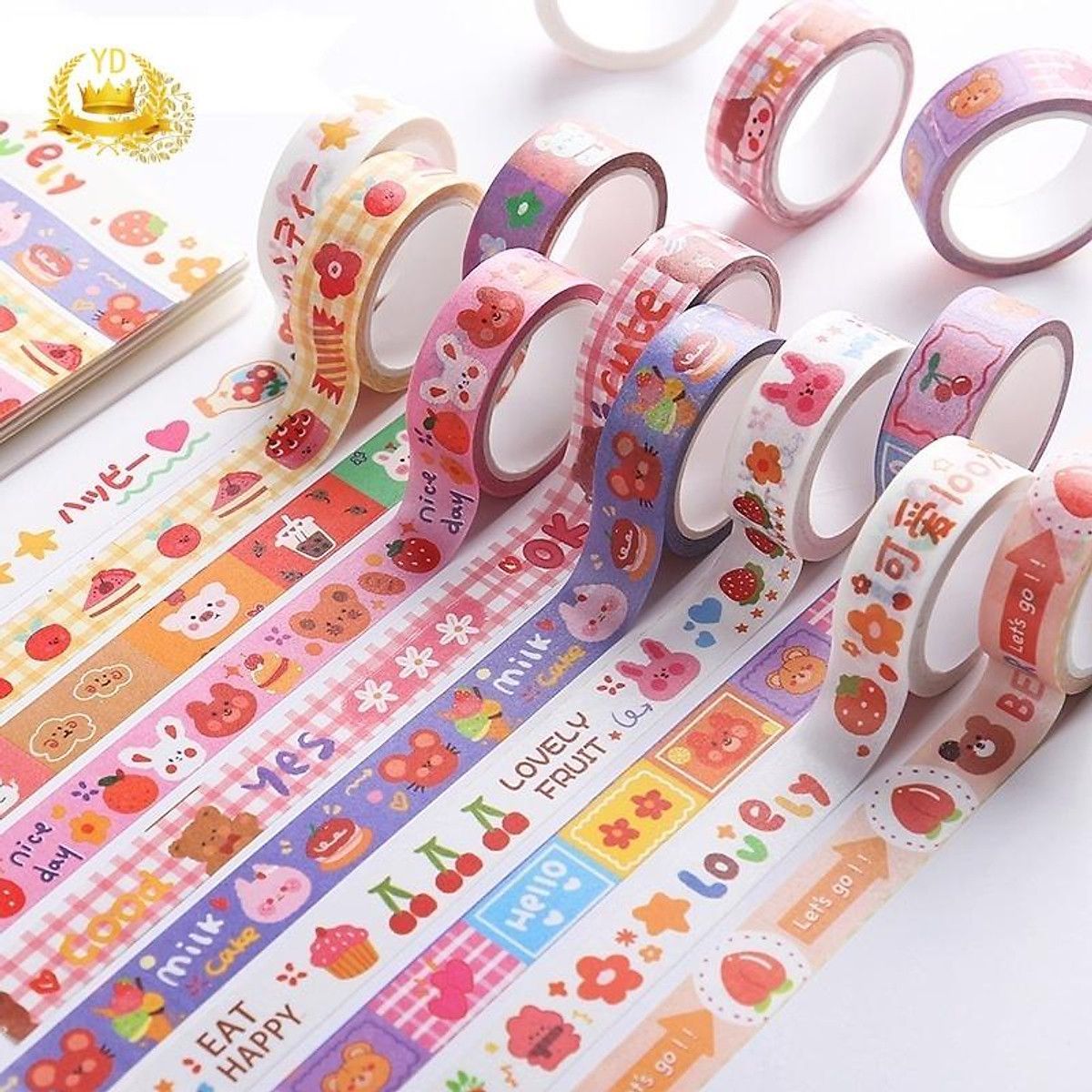 Top 8 Mẫu Washi Tape Cute Nhất Năm 2023