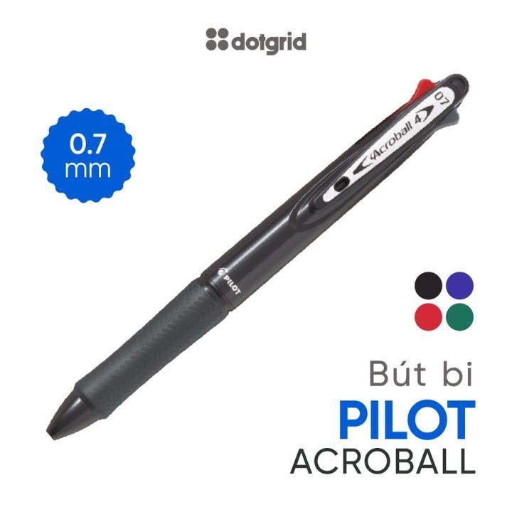 No. 5 - Bút Bi Nhiều Màu Pilot Acroball BKAB45F-BK-BG - 3