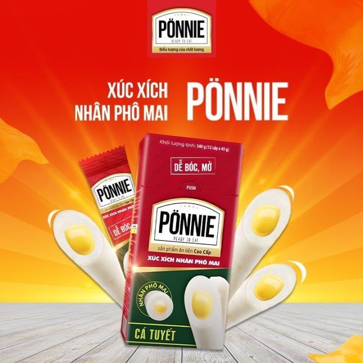 No. 2 - Xúc Xích Ponnie Nhân Phô Mai Vị Cá Tuyết - 1