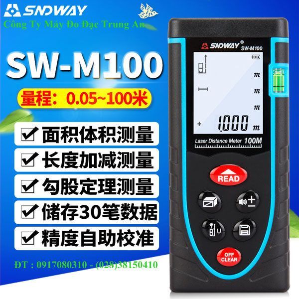 No. 3 - Thước Đo Laser SNDWAY SW-M100 - 3