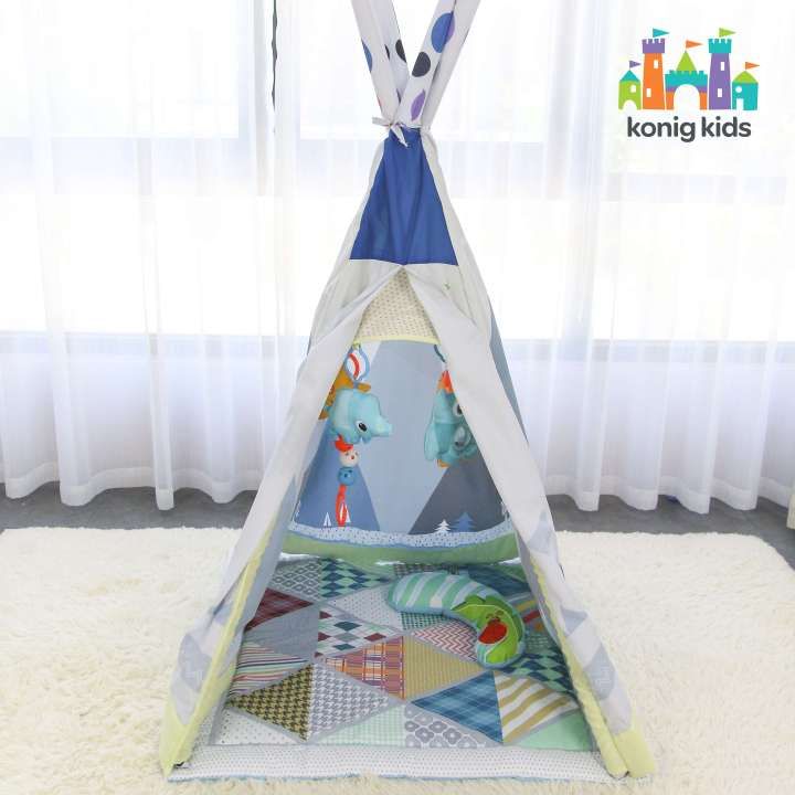 No. 8 - Lều Vải Kết Hợp Thảm Nằm Chơi Cho Bé Konig KidsJL634-1D - 4