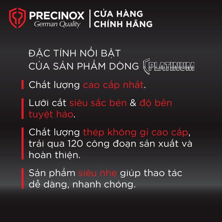 No. 8 - Kềm Cắt Da Precinox Platinum P111 - 3