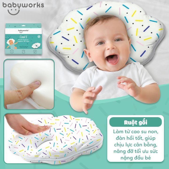 No. 6 - Gối Chống Bẹp Đầu Babyworks Cloud 9 - 6