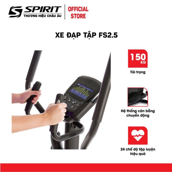 No. 3 - Xe Đạp Khởi Động Toàn Thân Spirit FS2.5 - 5