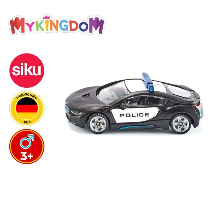 No. 4 - Xe Cảnh Sát BMW Siku I8 2303 - 4