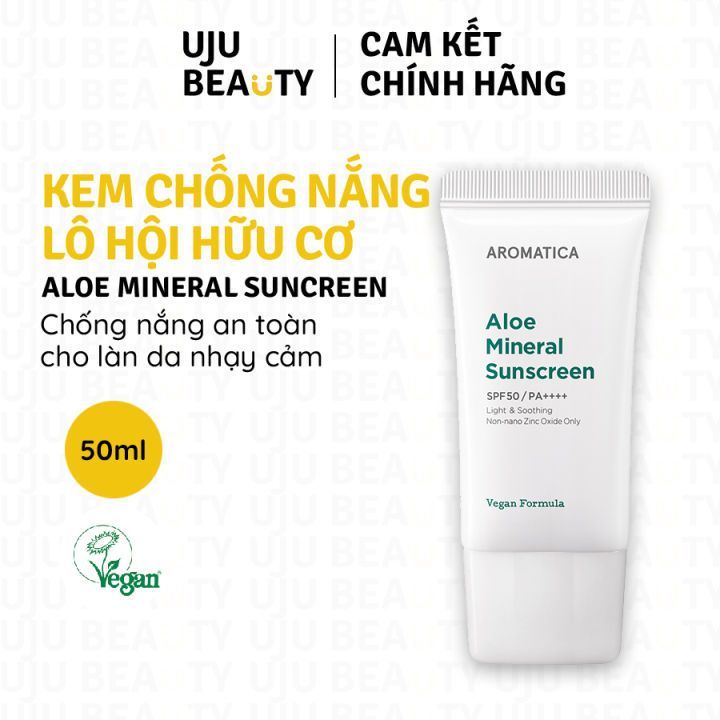 No. 4 - Kem Chống Nắng Hữu Cơ Soothing Aloe Mineral Sunscreen - 4