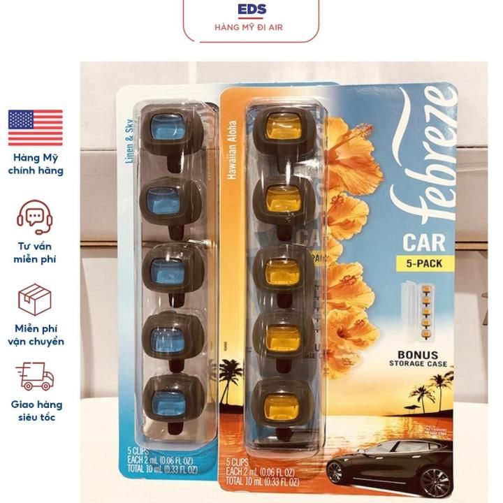 No. 3 - Nước Hoa Ô Tô Febreze Air Freshener Car Vent Clips - 5