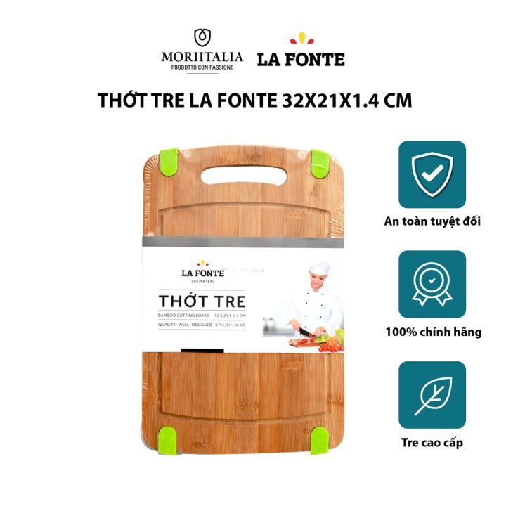 No. 1 - Thớt Tre Moriitalia La Fonte180565 - 2