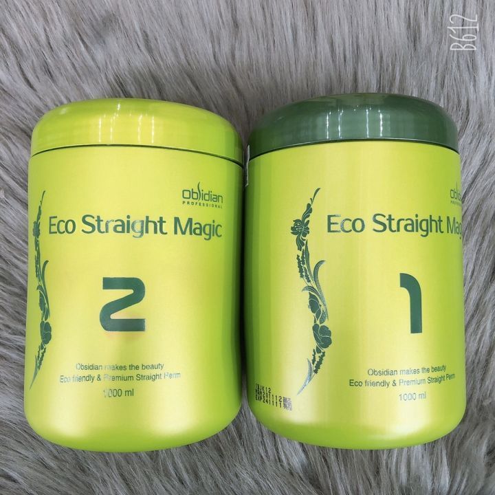 No. 5 - Kem Duỗi Tóc Sinh Thái Eco Straight Magic Obsidian - 2