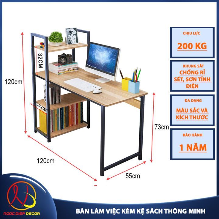 No. 6 - Bàn Máy Tính B Table Combo - 6