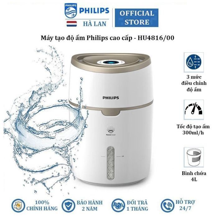 No. 3 - Máy Phun Sương Tạo Ẩm Philips HU4803/00 - 4