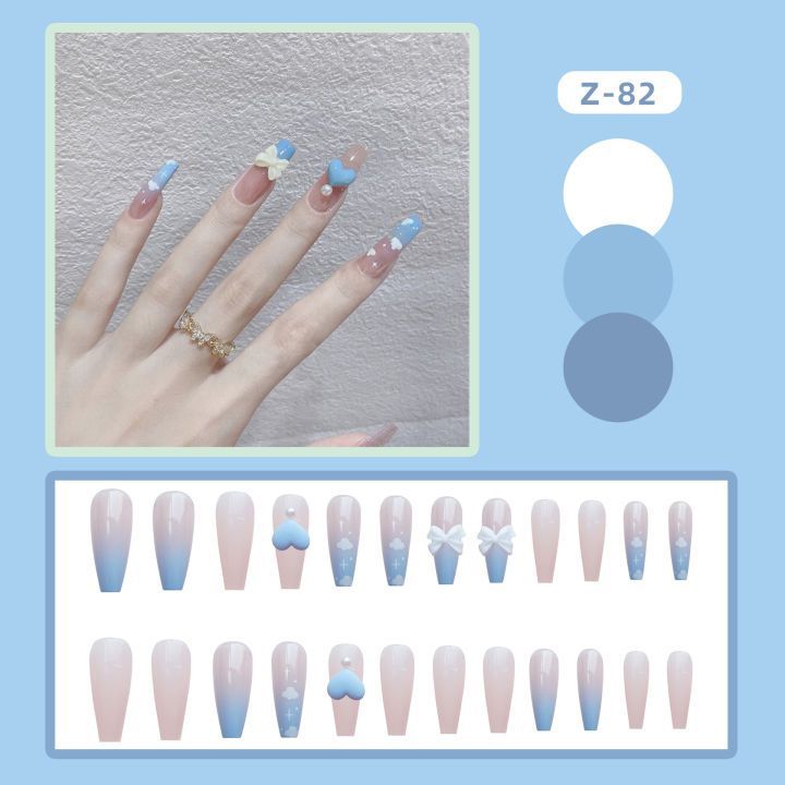 No. 6 - OEM Móng Tay Giả Nhám Siêu Dài - 3