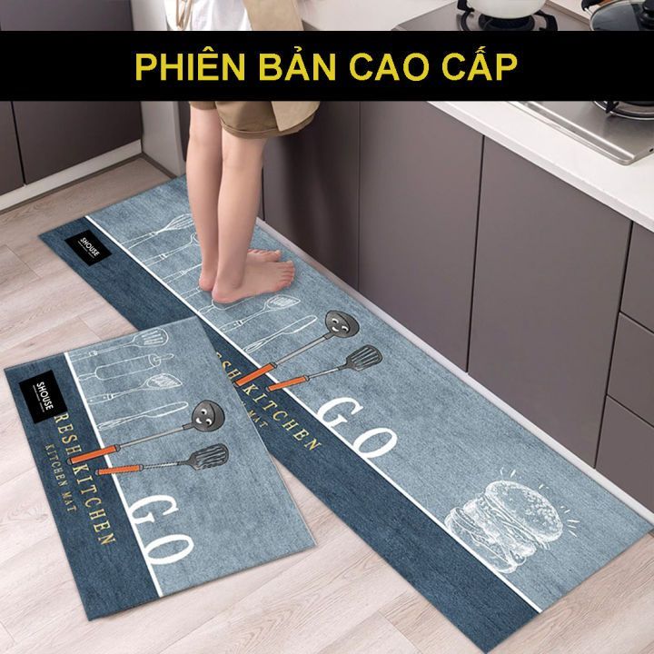 No. 1 - Thảm Lau Chân Nhà Bếp Chống Trượt TBS Shouse - 2