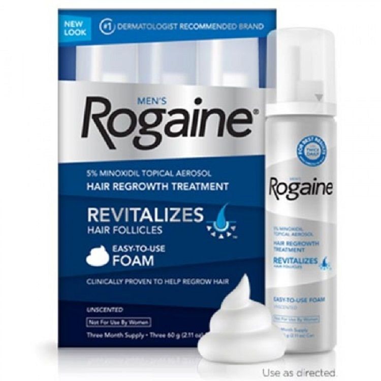 No. 4 - Men's Rogaine 5% Minoxidil Unscented Foam - 4