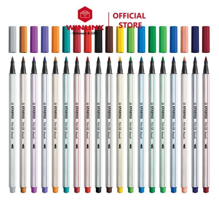 No. 2 - Bút Lông Màu Stabilo Pen 68 Brush PN68BR - 4