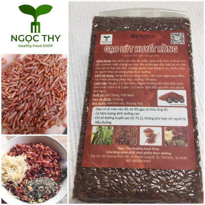 No. 6 - Gạo Lứt Đỏ Dẻo NT Foods - 2