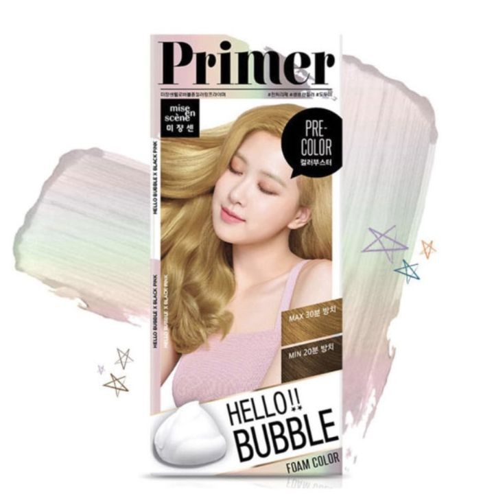 No. 3 - Thuốc Tẩy Tóc Hello Bubble x Blackpink Primer - 1