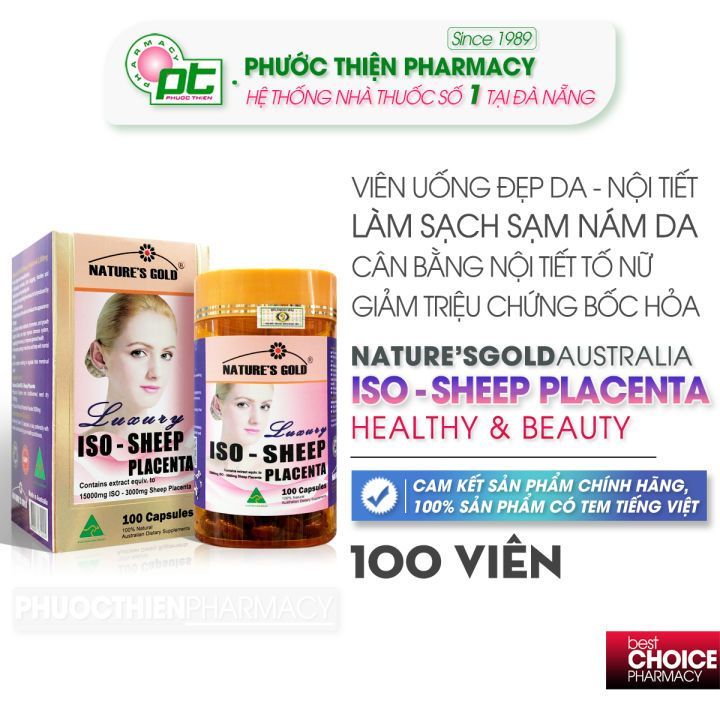 No. 6 - Viên Uống ISO Sheep Placenta - 1