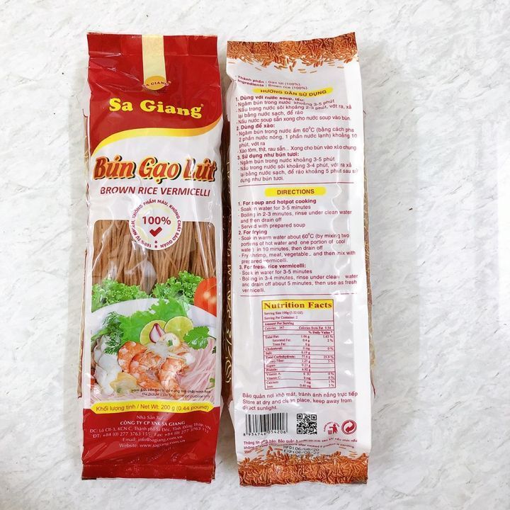 No. 4 - Bún Gạo Lứt Sa Giang - 6