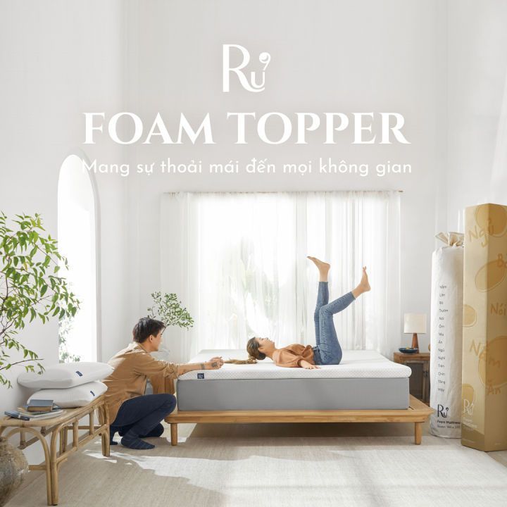 No. 2 - Nệm Cuộn Trải Sàn (Foam Topper) Ru9 - 6