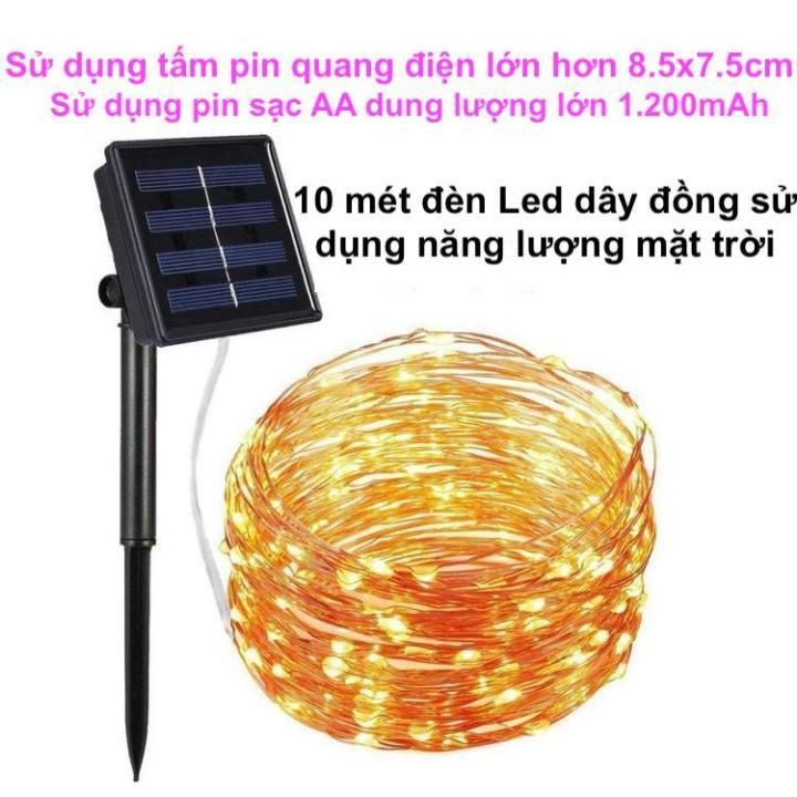 No. 3 - Dây Đèn LED Năng Lượng Mặt Trời - 1