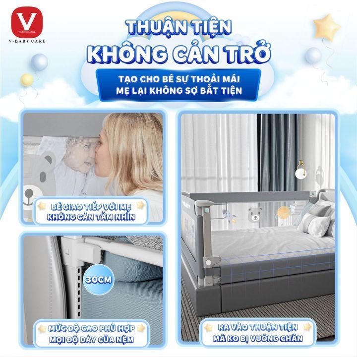 No. 3 - Thanh Chắn Giường V-BABY N1S - 2