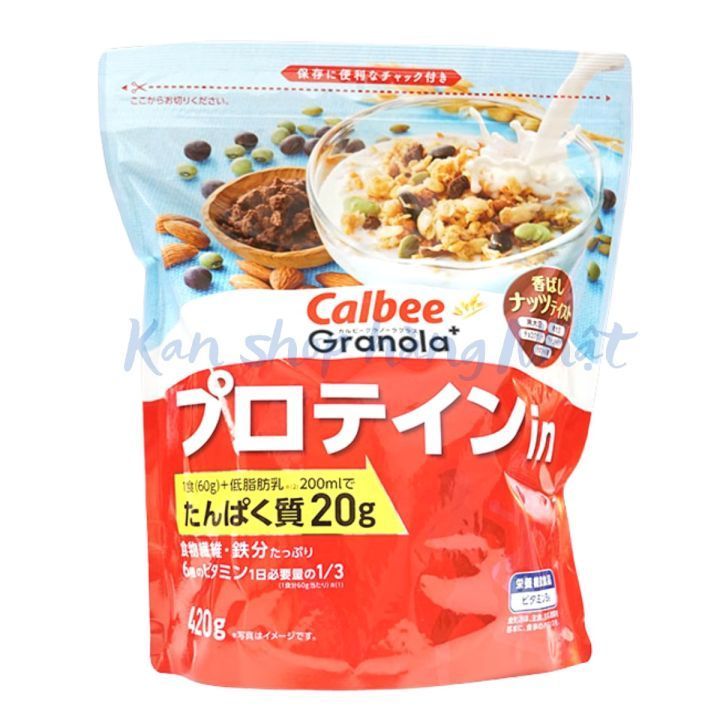 No. 8 - Ngũ Cốc Calbee Granola Plus Protein In - 3