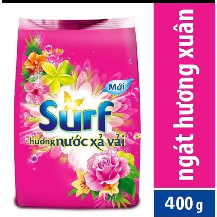 No. 8 - Bột Giặt Surf Hương Nước Xả Vải 400g - 3