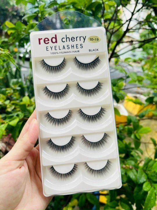 No. 5 - Mi Giả 3D Red Cherry Eyelashes - 3