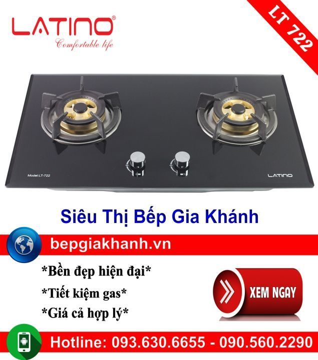 No. 6 - Bếp Gas Kết Hợp Từ Latino LT 02GT - 4