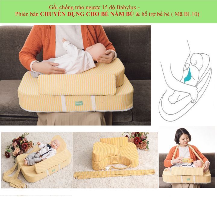 No. 6 - Gối Cho Con Bú Nghiêng 15 Độ BABYLUXBL10 - 1