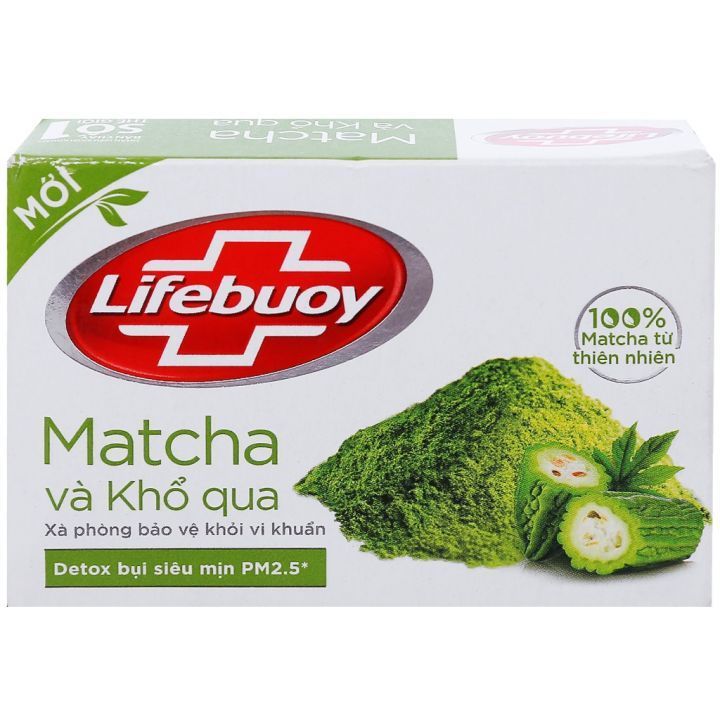 No. 6 - Xà Phòng Trị Mụn Lưng Diệt Khuẩn Lifebuoy Matcha Và Khổ Qua - 1