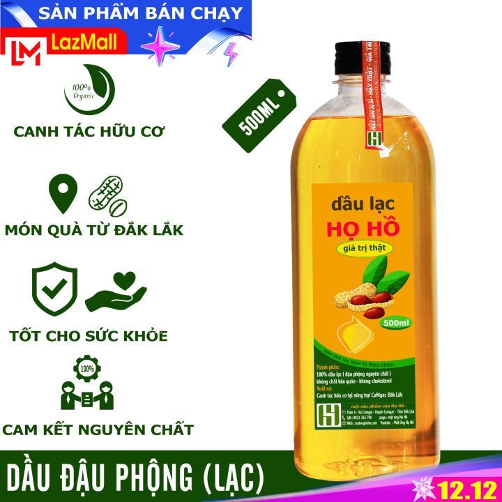 No. 2 - Dầu Đậu Phộng Họ Hồ - 1