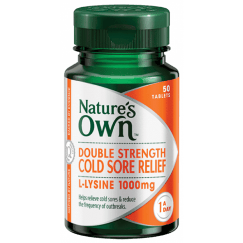 No. 6 - Nature's Own Double Strength Cold Sore Relief L-Lysine - 5