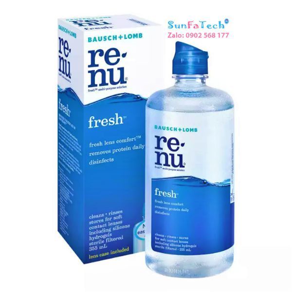 No. 4 - Nước Ngâm Lens Renu Fresh - 1