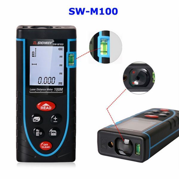 No. 3 - Thước Đo Laser SNDWAY SW-M100 - 1