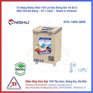 No. 2 - Tủ Đông Mini NishuNTD-188S-New - 3