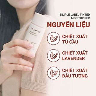 No. 4 - Kem Lót Innisfree Simple Label Tinted Moisturizer - 5