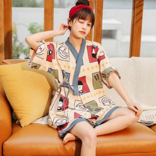 No. 6 - Bộ Ngủ Pijama Kiểu Kimono - 3