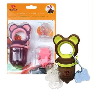 No. 1 - Túi Nhai Ăn Dặm Vải Lưới, Silicone Fruit KobiAG003/AG004 - 3