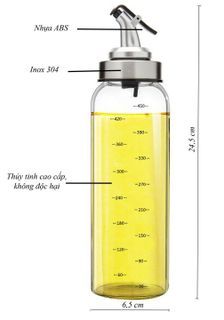 No. 7 - Bình Đựng Dầu Ăn Hình Bình Sữa - 1