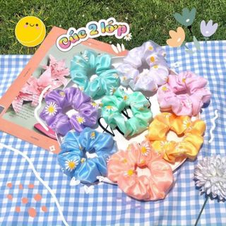 No. 7 - Scrunchies Hoa Cúc Dễ Thương - 4