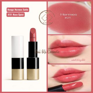 No. 5 - Rouge Hermes Satin Lipstick Limited Edition32 – Rose Pommette - 6
