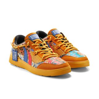 No. 4 - Sneaker Nam Hunter Street BST HaNoi Culture Patchwork Old Wall YellowDSMH02503NAU - 3