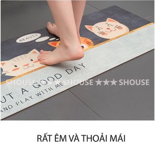 No. 1 - Thảm Lau Chân Nhà Bếp Chống Trượt TBS Shouse - 6