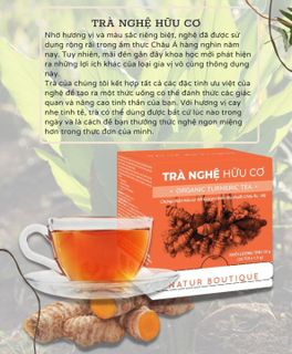 No. 6 - Trà Nghệ Turmeric Tea - 6