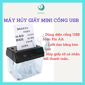 No. 8 - Máy Huỷ Giấy Cầm Tay MiniNSH-H01 - 3