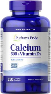 No. 4 - Puritan's Pride Calcium 600 + Vitamin D3 - 4