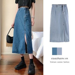 No. 2 - Chân Váy Jeans Dáng Chữ A GENVIETXJ328J510 - 5