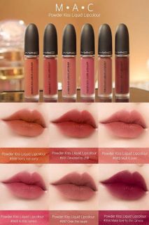 No. 2 - M.A.C Powder Kiss Liquid Lipcolour - 5